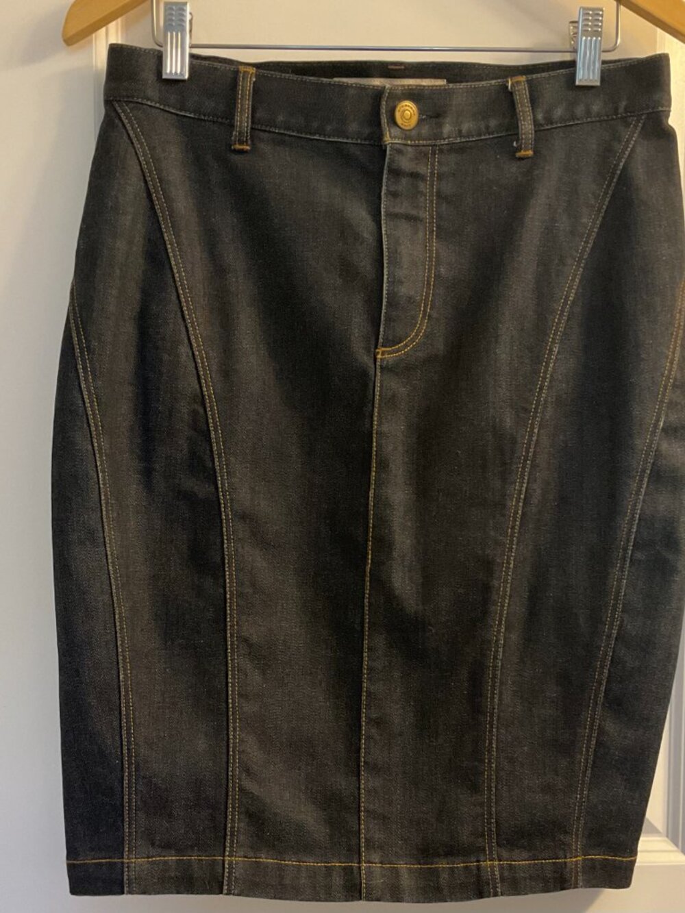 BURBERRY BRIT Denim Skirt Size US 10